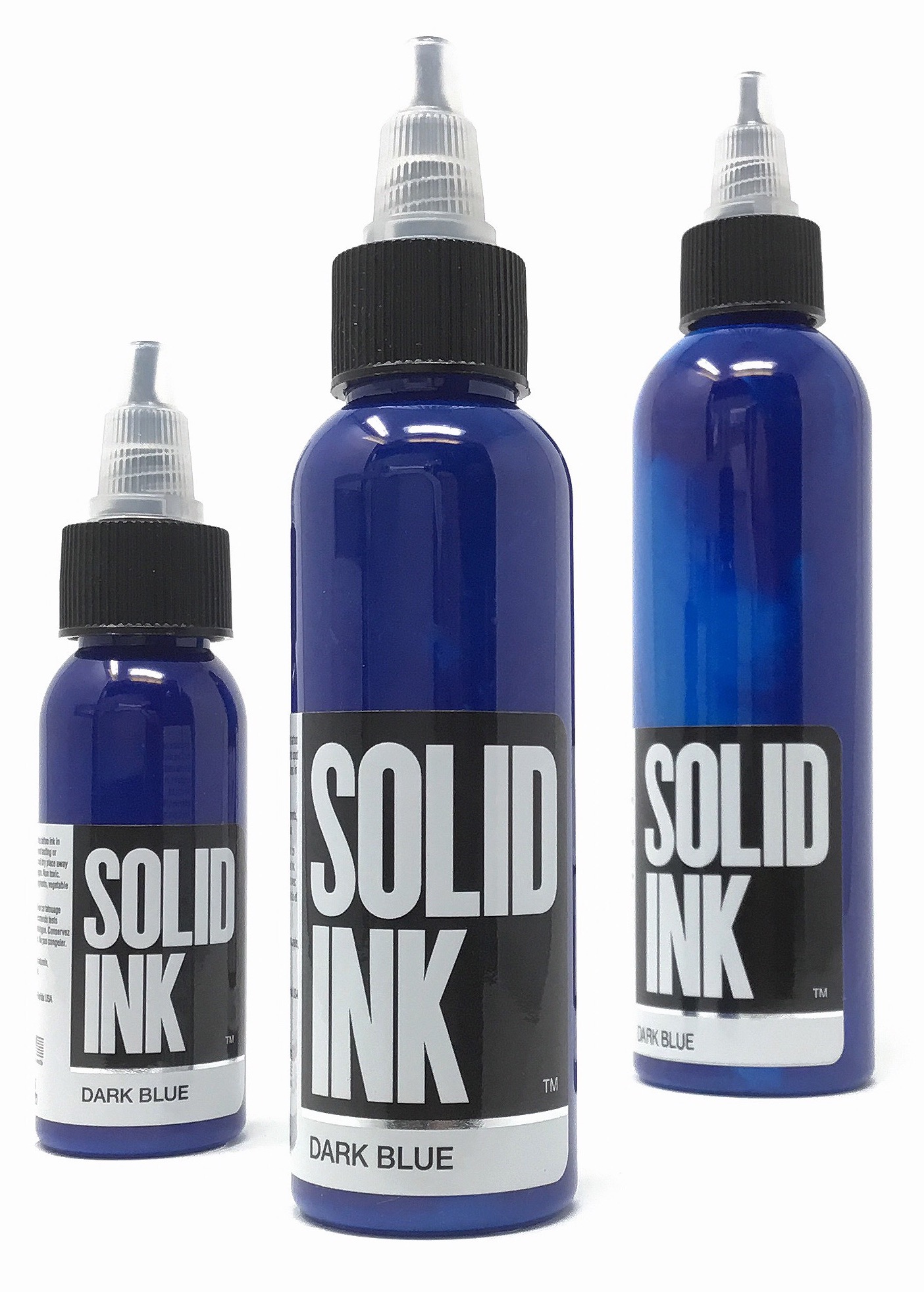 Solid Tattoo Ink Dark Blue